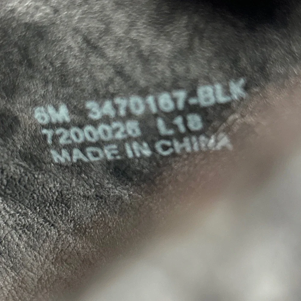 Frye black leather